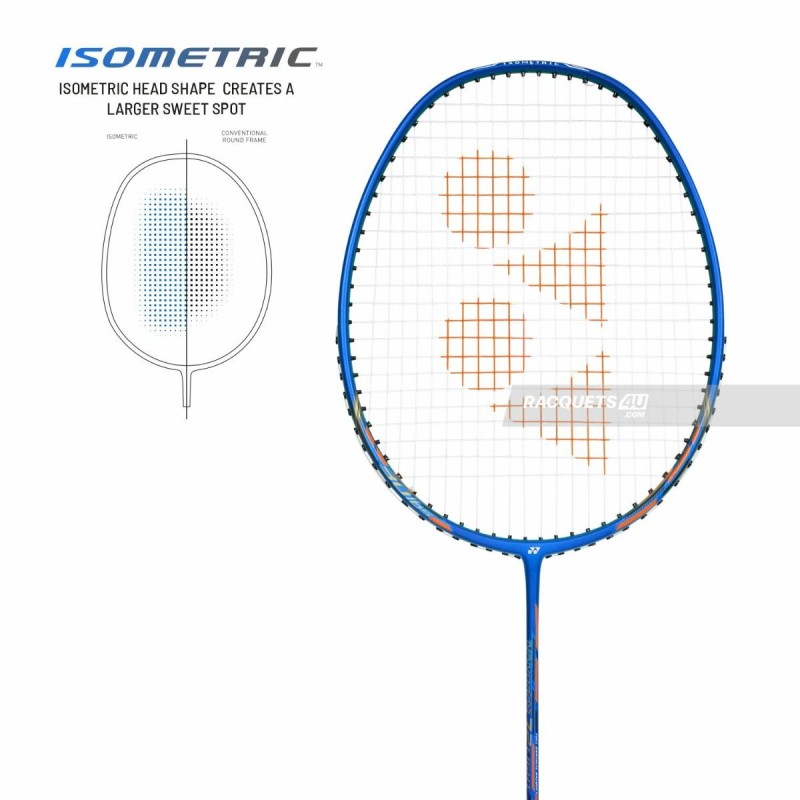 Yonex Nanoray 72 Light Badminton Racquet (Strung, Blue) Yonex Nanoray 72 Light Badminton Racquet (Strung, Blue)
