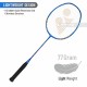 Yonex Nanoray 72 Light Badminton Racquet (Strung, Blue) Yonex Nanoray 72 Light Badminton Racquet (Strung, Blue)