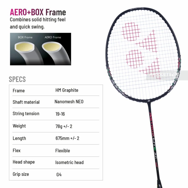 YONEX Astrox Lite 37I Badminton Racquet (Strung) YONEX Astrox Lite 37I Badminton Racquet (Strung)