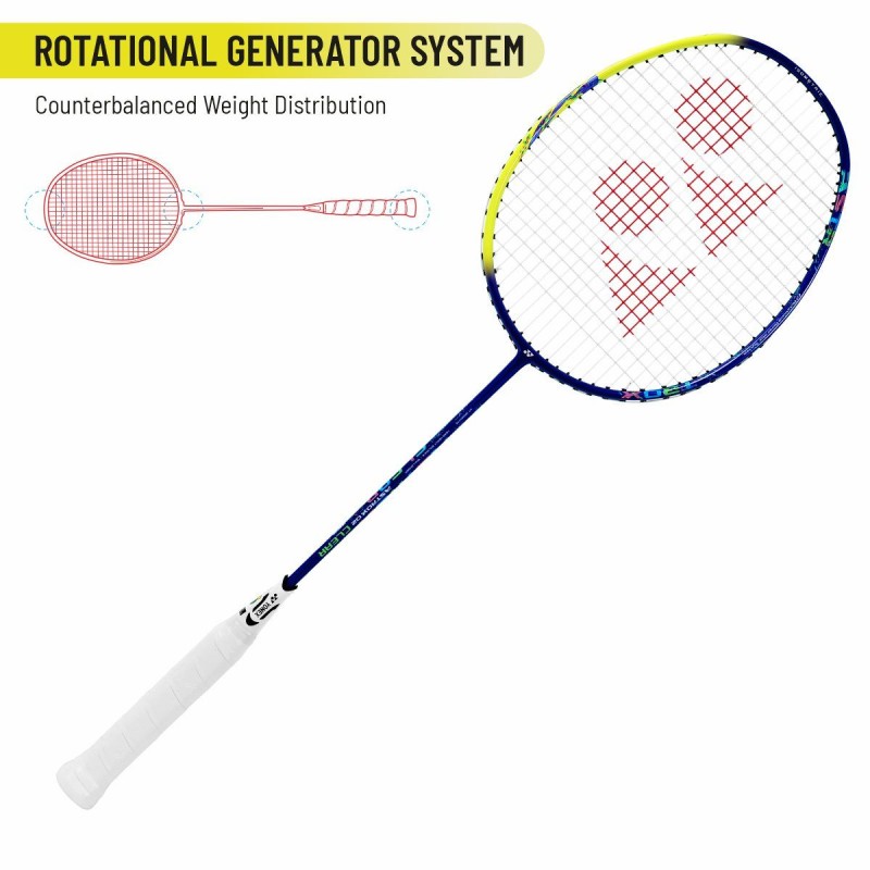 YONEX Astrox 02 Clear Badminton Racquet (Strung, Blue) YONEX Astrox 02 Clear Badminton Racquet (Strung, Blue)