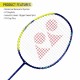 YONEX Astrox 02 Clear Badminton Racquet (Strung, Blue) YONEX Astrox 02 Clear Badminton Racquet (Strung, Blue)