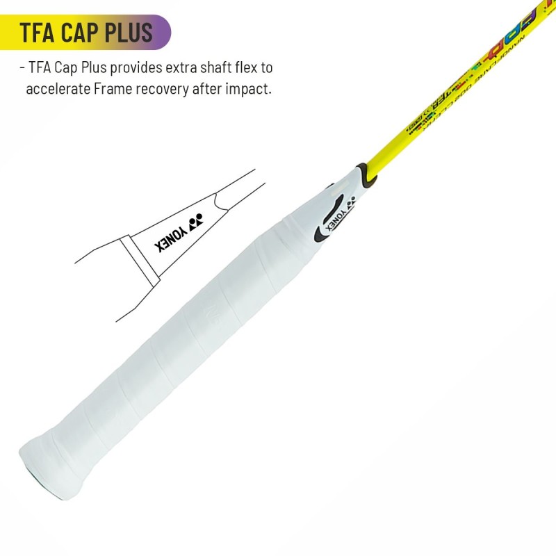 YONEX Nanoflare 002 Clear Badminton Racquet (G5 Strung, Yellow) YONEX Nanoflare 002 Clear Badminton Racquet (G5 Strung, Yellow)