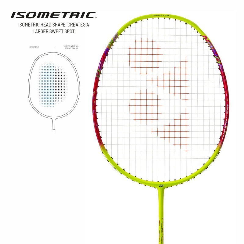 YONEX Nanoflare 002 Ability Badminton Racquet (Strung, Lime) YONEX Nanoflare 002 Ability Badminton Racquet (Strung, Lime)