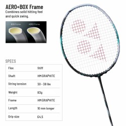 YONEX Astrox 88 D Pro Badminton Racquet (Unstrung, Black/Silver) YONEX Astrox 88 D Pro Badminton Racquet (Unstrung, Black/Silver)