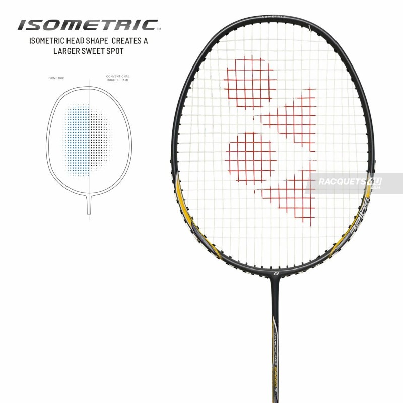 YONEX Nanoflare Speed 7 Badminton Racquet (Strung, Grey/Yellow) YONEX Nanoflare Speed 7 Badminton Racquet (Strung, Grey/Yellow)