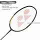 YONEX Nanoflare Speed 7 Badminton Racquet (Strung, Grey/Yellow) YONEX Nanoflare Speed 7 Badminton Racquet (Strung, Grey/Yellow)