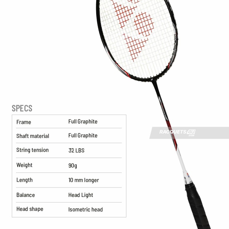 YONEX Nanoflare Speed 7 Badminton Racquet (Strung, Black/White) YONEX Nanoflare Speed 7 Badminton Racquet (Strung, Black/White)