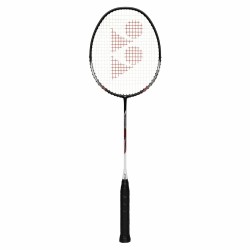 YONEX Nanoflare Speed 7 Badminton Racquet (Strung, Black/White)