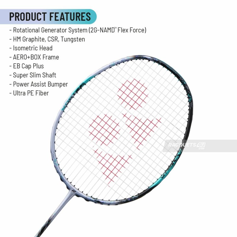 YONEX ASTROX 88 S Pro Badminton Racquet (Silver/Black, Unstrung)