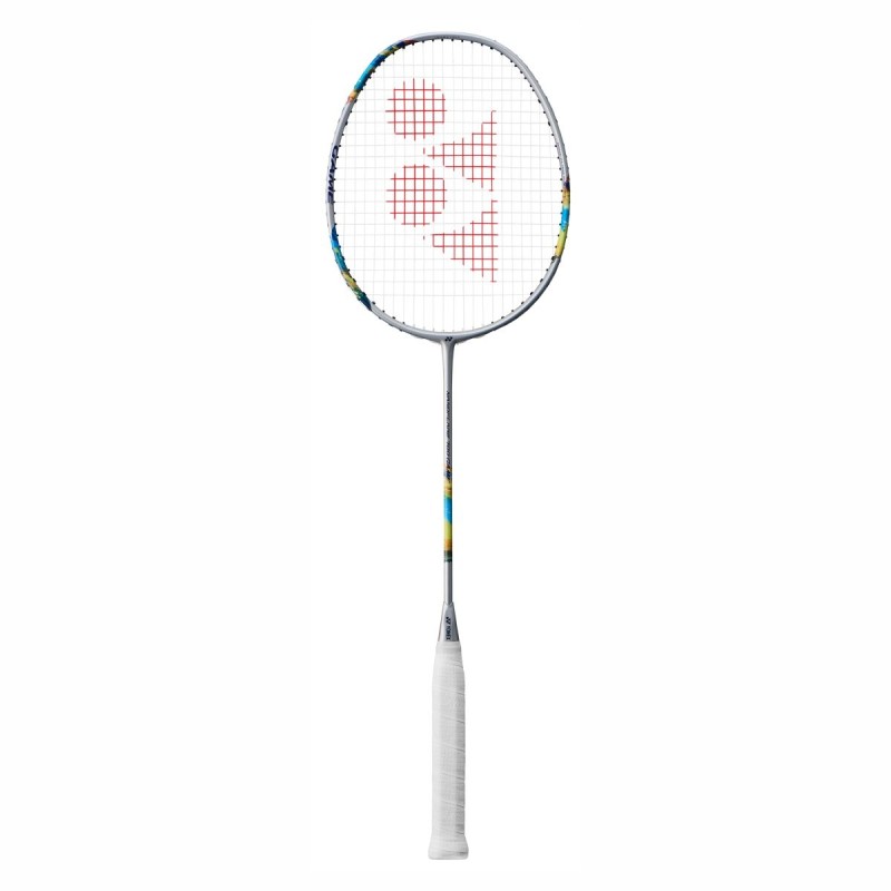 YONEX Nanoflare 700 Game Badminton Racquet (Strung, Silver/Blue) YONEX Nanoflare 700 Game Badminton Racquet (Strung, Silver/Blue)