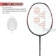 YONEX Nanoflare 001 Ability Badminton Racquet (G4 Strung, Black/Red) YONEX Nanoflare 001 Ability Badminton Racquet (G4 Strung, Black/Red)