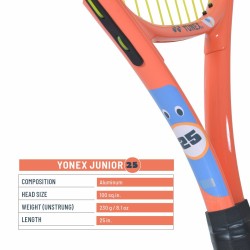 YONEX Junior 25 Tennis Racquet (Strung, 230 g) YONEX Junior 25 Tennis Racquet (Strung, 230 g)