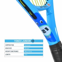 YONEX Junior 21 Tennis Racquet (Strung, 185 g) YONEX Junior 21 Tennis Racquet (Strung, 185 g)