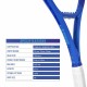 YONEX Ezone Alpha SL Tennis Racquet (Blast Blue, 245g Strung)