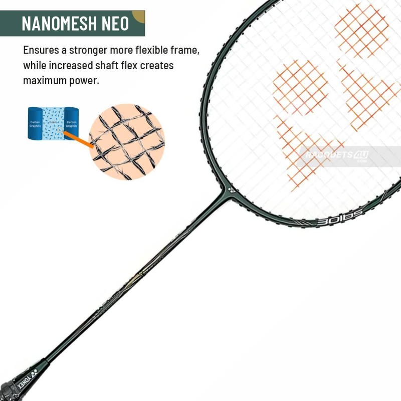 YONEX Astrox Lite 43I Badminton Racquet (Without Cover, G5, Unstrung, Dark Green) YONEX Astrox Lite 43I Badminton Racquet (Without Cover, G5, Unstrung, Dark Green)