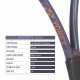 YONEX Percept 100L 2025 Tennis Racquet (Midnight Navy, Unstrung 280g)