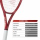 YONEX Vcore 100L Tennis Racquet (Ruby Red, Unstrung) YONEX Vcore 100L Tennis Racquet (Ruby Red, Unstrung)