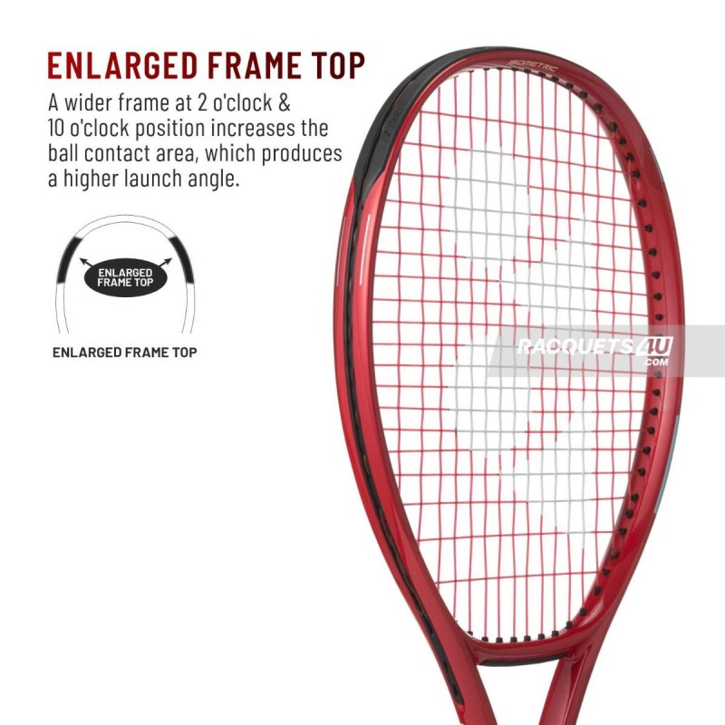 YONEX Vcore Ace Tennis Racquet (Ruby Red, Strung) YONEX Vcore Ace Tennis Racquet (Ruby Red, Strung)