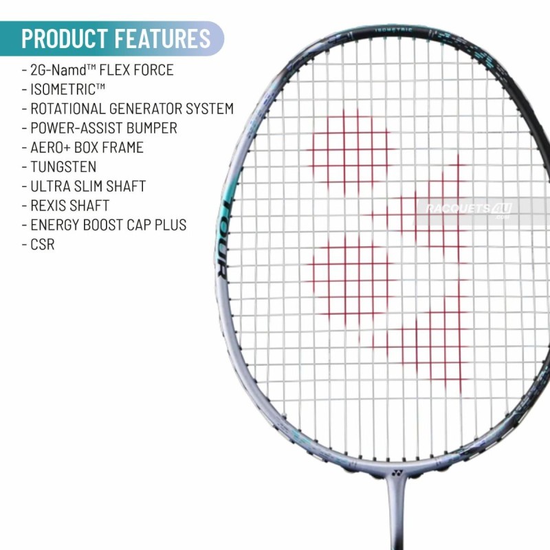 YONEX Astrox 88S Tour Badminton Racquet (Unstrung, Silver/Black) YONEX Astrox 88S Tour Badminton Racquet (Unstrung, Silver/Black)