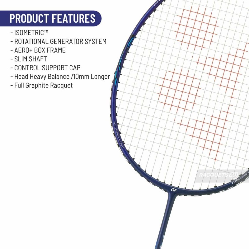 YONEX Astrox 01 Clear Badminton Racquet (Strung, Black/Blue) YONEX Astrox 01 Clear Badminton Racquet (Strung, Black/Blue)
