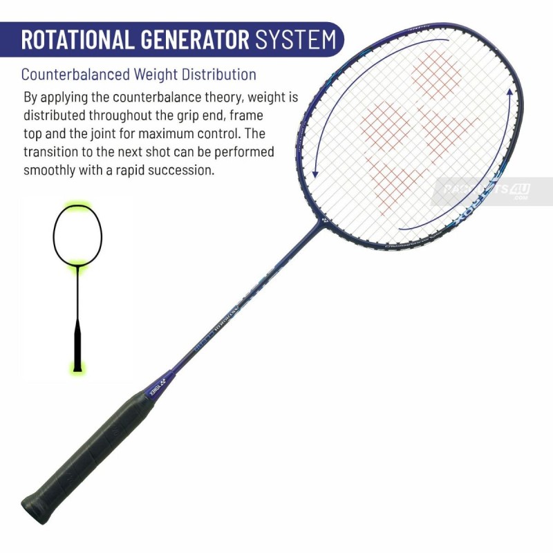 YONEX Astrox 01 Clear Badminton Racquet (Strung, Black/Blue) YONEX Astrox 01 Clear Badminton Racquet (Strung, Black/Blue)
