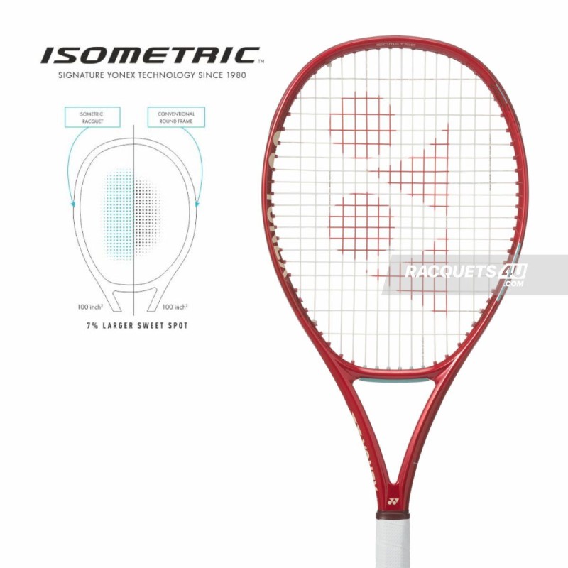 YONEX Vcore 98L Tennis Racquet (Ruby Red, Unstrung) YONEX Vcore 98L Tennis Racquet (Ruby Red, Unstrung)