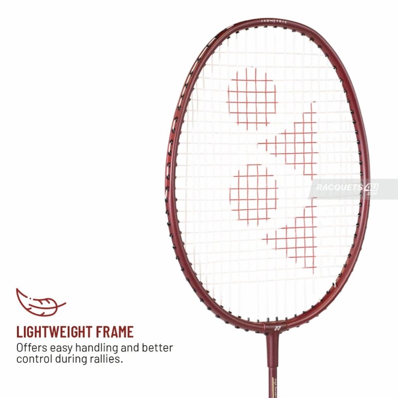 YONEX GR 303I Badminton Racquet (Strung, Dark Red) YONEX GR 303I Badminton Racquet (Strung, Dark Red)