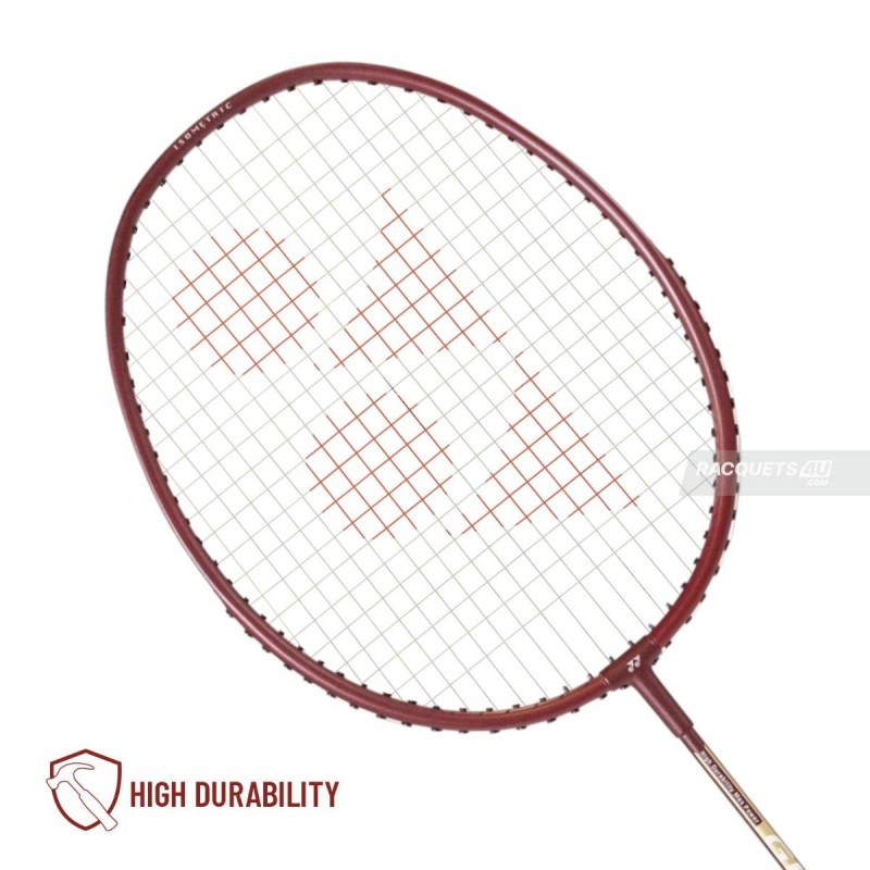 YONEX GR 303I Badminton Racquet (Strung, Dark Red) YONEX GR 303I Badminton Racquet (Strung, Dark Red)