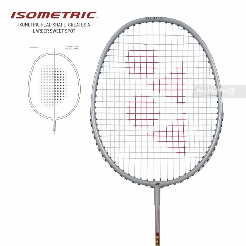 YONEX GR 303I Badminton Racquet (Strung, Silver) YONEX GR 303I Badminton Racquet (Strung, Silver)