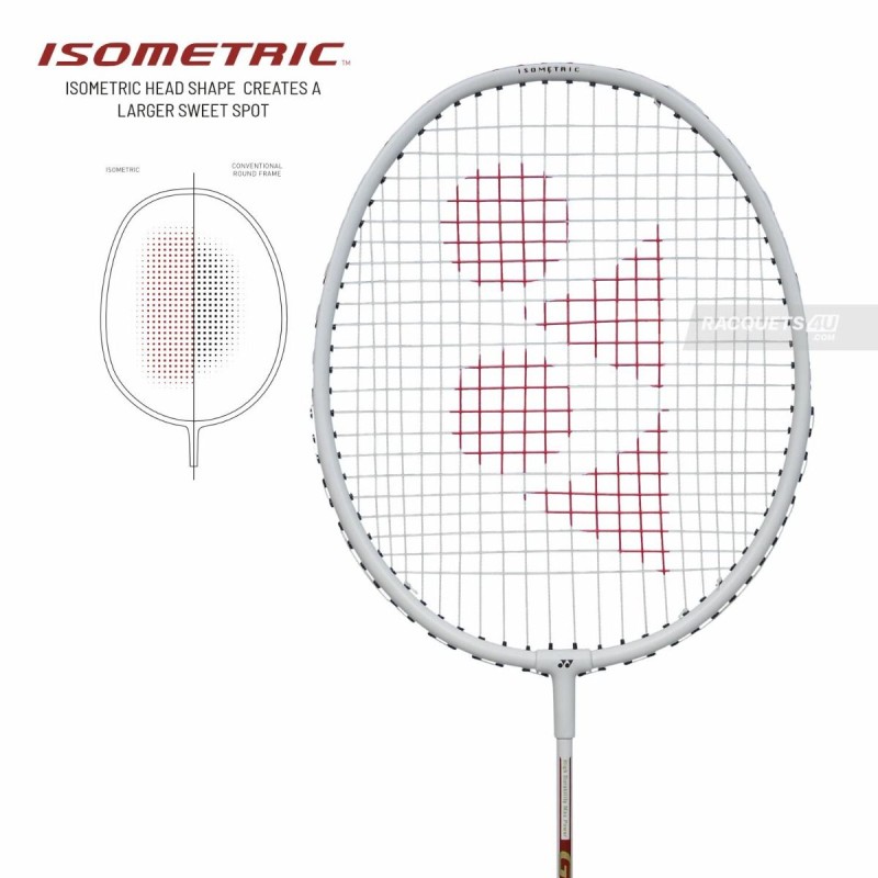 YONEX GR 303I Badminton Racquet (Strung, White) YONEX GR 303I Badminton Racquet (Strung, White)