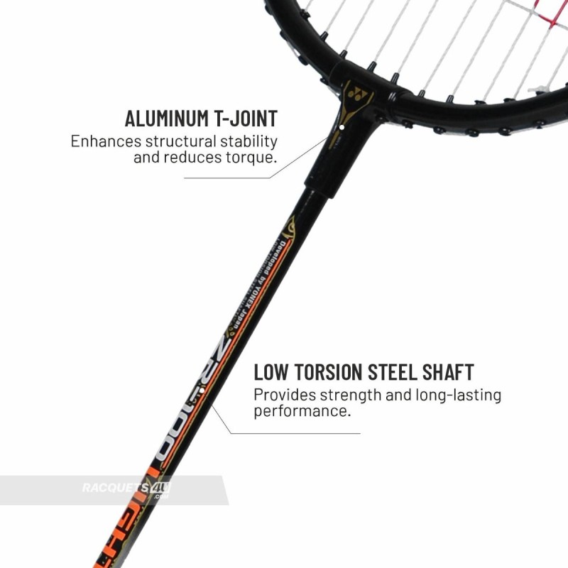 YONEX ZR 100 Light Badminton Racquet (Strung, Black) YONEX ZR 100 Light Badminton Racquet (Strung, Black)