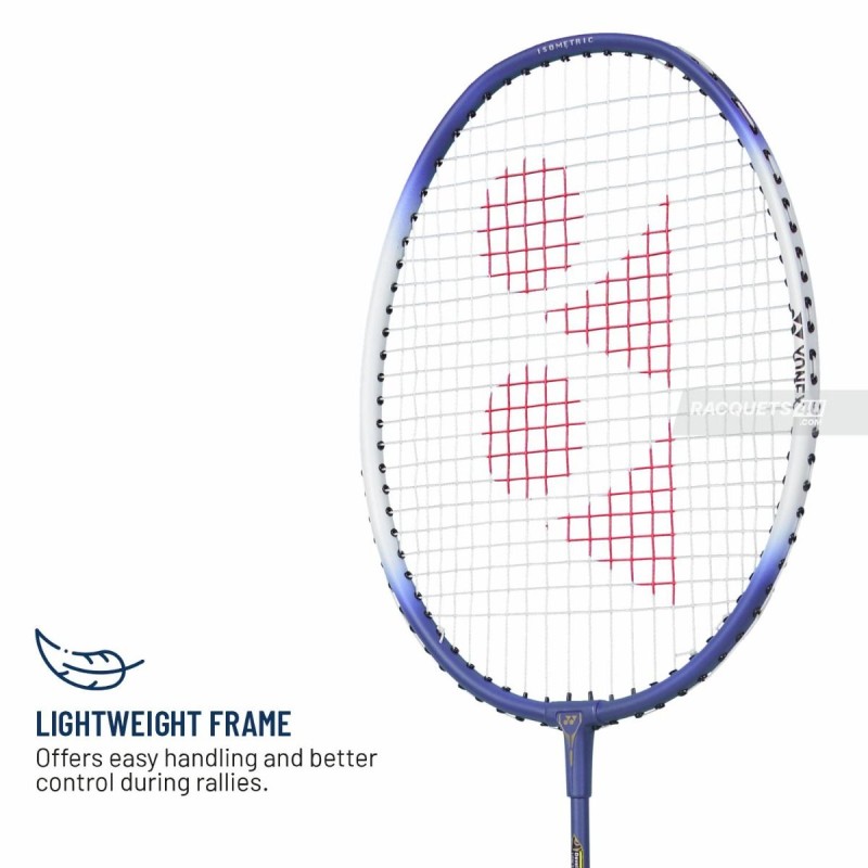 YONEX ZR 100 Light Badminton Racquet (Strung, White Blue) YONEX ZR 100 Light Badminton Racquet (Strung, White Blue)