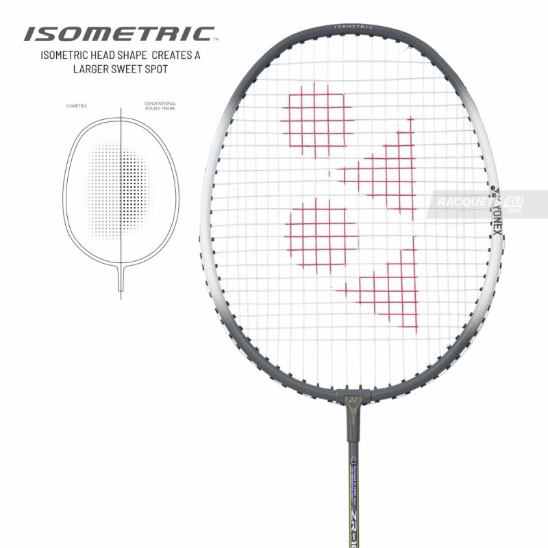 YONEX ZR 100 Light Badminton Racquet (Strung, Dark Charcoal) YONEX ZR 100 Light Badminton Racquet (Strung, Dark Charcoal)
