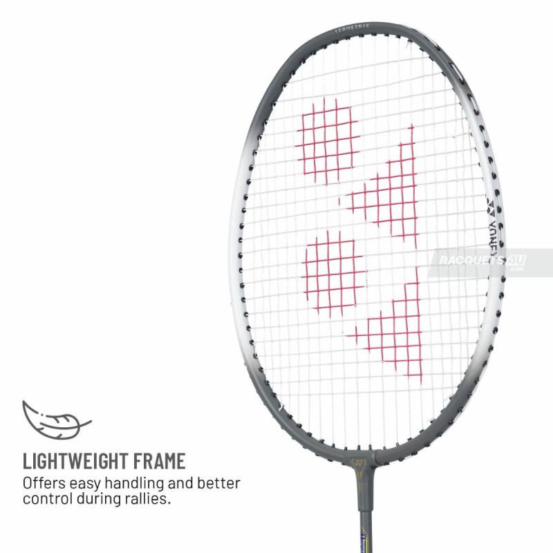 YONEX ZR 100 Light Badminton Racquet (Strung, Dark Charcoal) YONEX ZR 100 Light Badminton Racquet (Strung, Dark Charcoal)