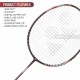 YONEX Astrox Attack 9 Badminton Racquet (Strung, Dark Purple)