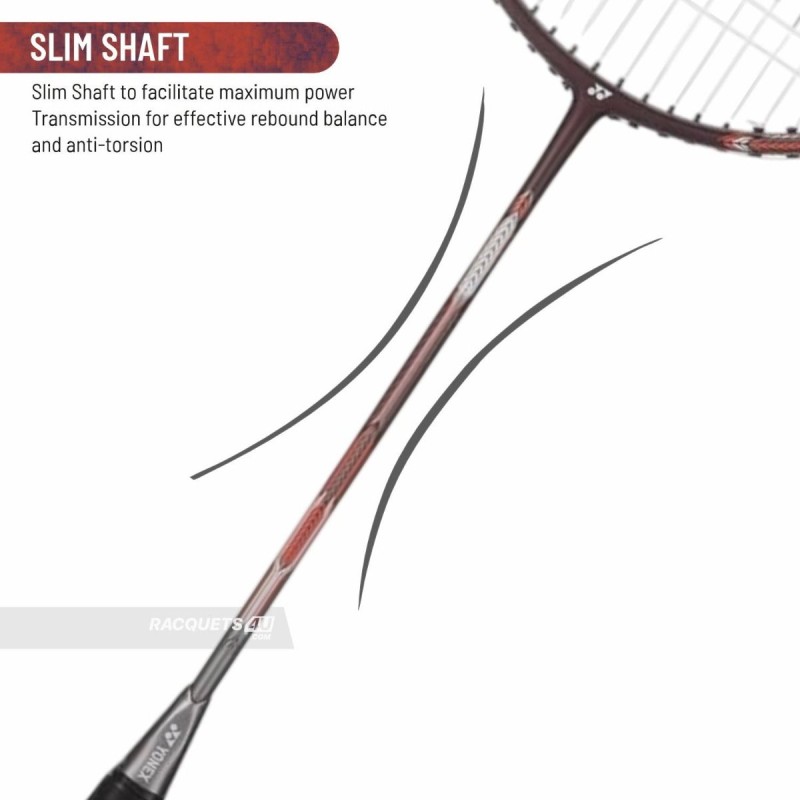 YONEX Astrox Attack 9 Badminton Racquet (Strung, Dark Purple)