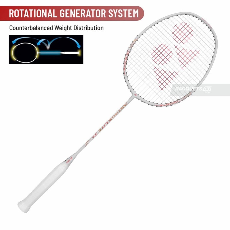 YONEX Astrox Lite 37i Badminton Racquet (Strung, Off White) YONEX Astrox Lite 37i Badminton Racquet (Strung, Off White)