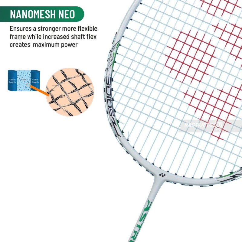 YONEX Astrox Lite 37i Badminton Racquet (Strung, Pearl White) YONEX Astrox Lite 37i Badminton Racquet (Strung, Pearl White)