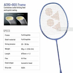 YONEX Astrox Lite 37i Badminton Racquet (Strung, Purple) YONEX Astrox Lite 37i Badminton Racquet (Strung, Purple)