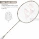 YONEX Nanoflare 700 Game Badminton Racquet (Strung, Light Beige) YONEX Nanoflare 700 Game Badminton Racquet (Strung, Light Beige)