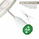 YONEX Nanoflare 700 Game Badminton Racquet (Strung, Light Beige) YONEX Nanoflare 700 Game Badminton Racquet (Strung, Light Beige)