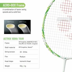 YONEX Astrox 100 Game Viktor Axelsen Badminton Racquet (Grayish Beige, Strung) YONEX Astrox 100 Game Viktor Axelsen Badminton Racquet (Grayish Beige, Strung)
