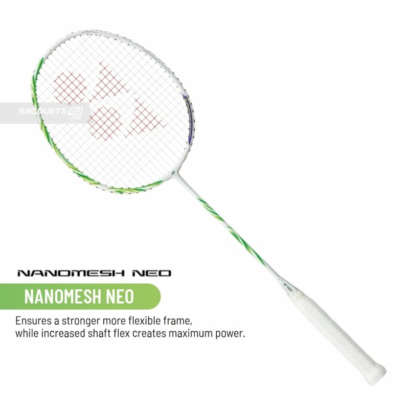 YONEX Astrox 100 Game Viktor Axelsen Badminton Racquet (Grayish Beige, Strung)