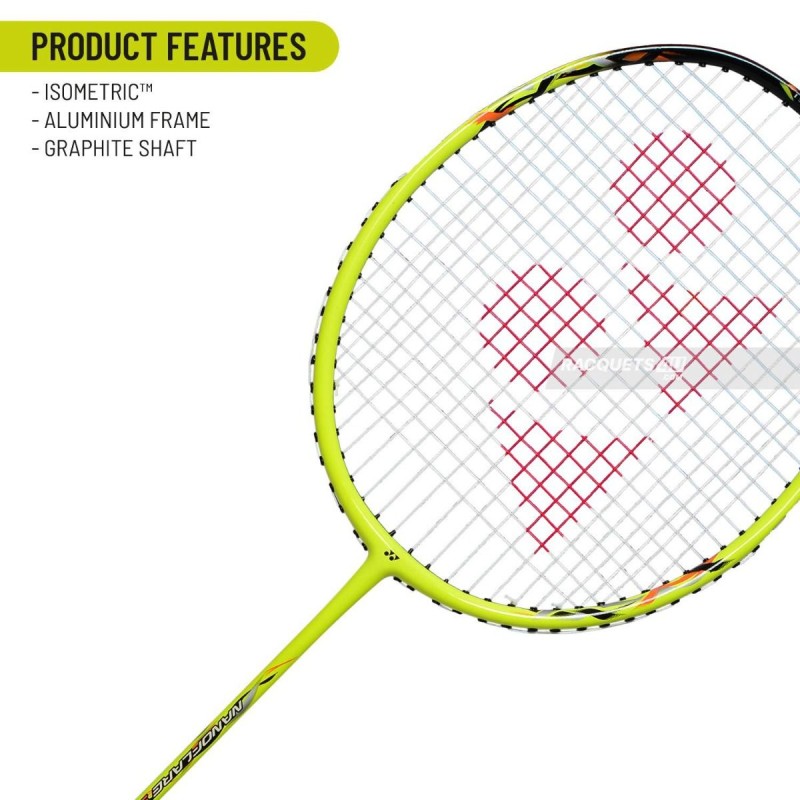 YONEX Nanoflare 9000i Badminton Racquet (Strung, Safety Yellow) YONEX Nanoflare 9000i Badminton Racquet (Strung, Safety Yellow)