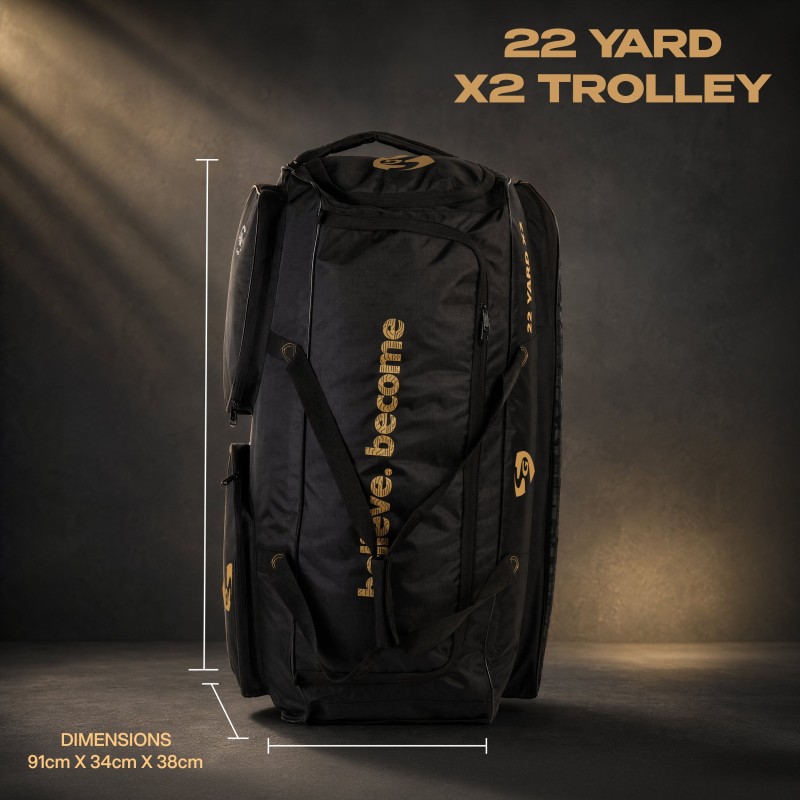 SG 22 Yard X2 Trolley Cricket Kit Bag