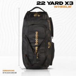 SG 22 Yard X3 Wheelie Cricket Kit Bag SG 22 Yard X3 Wheelie Cricket Kit Bag