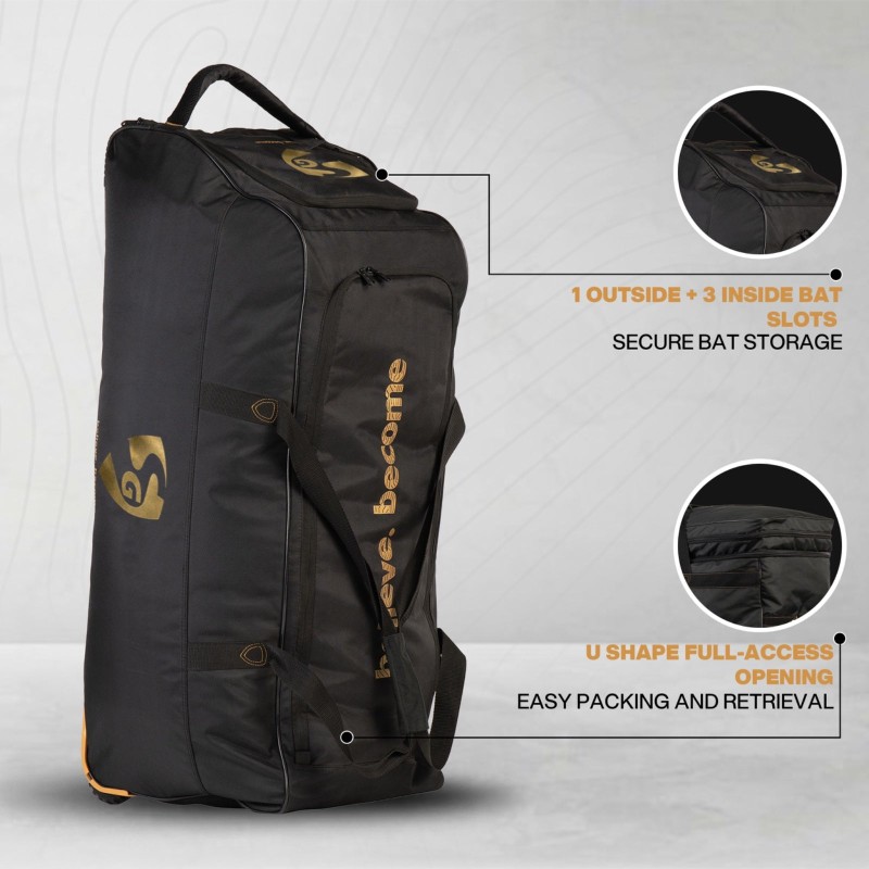 SG 22 Yard X3 Wheelie Cricket Kit Bag SG 22 Yard X3 Wheelie Cricket Kit Bag