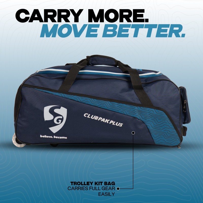 SG Clubpak Plus Trolley Cricket Kit Bag SG Clubpak Plus Trolley Cricket Kit Bag