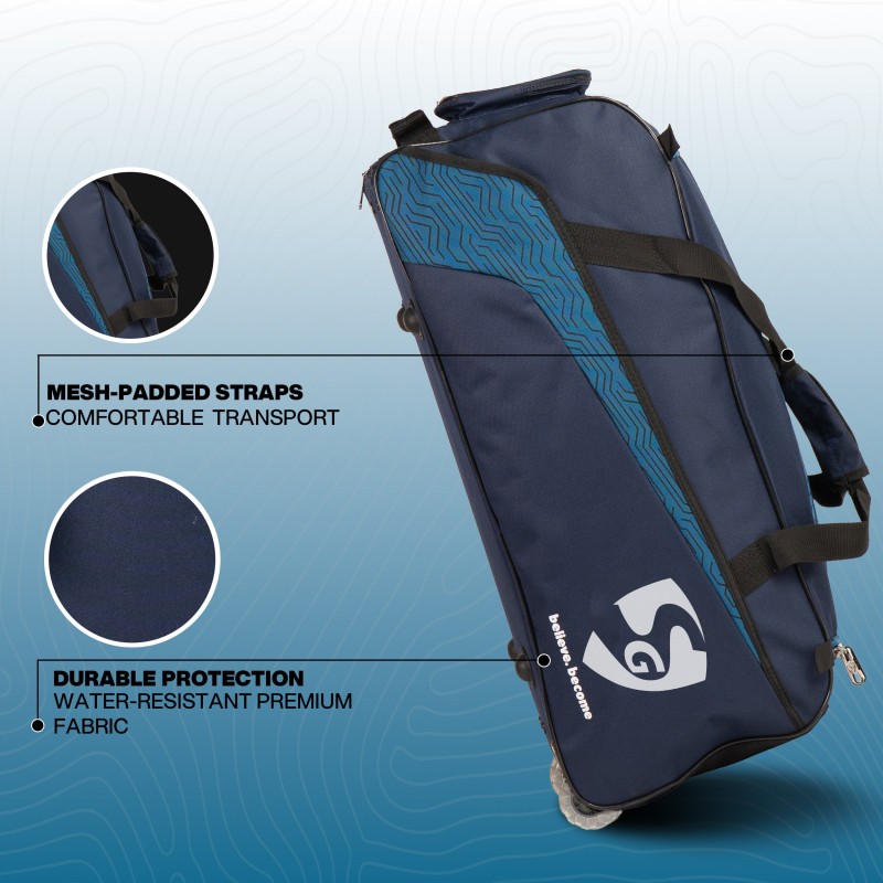 SG Clubpak Plus Trolley Cricket Kit Bag SG Clubpak Plus Trolley Cricket Kit Bag
