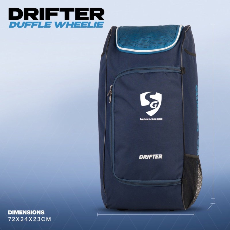 SG Drifter Duffle Wheelie Cricket Kit Bag SG Drifter Duffle Wheelie Cricket Kit Bag